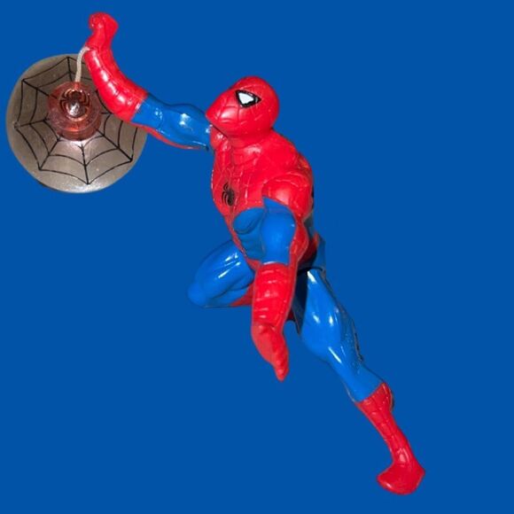 Vintage Suction Cup Web Spider-Man Action Figure B4 - Picture 2 of 2